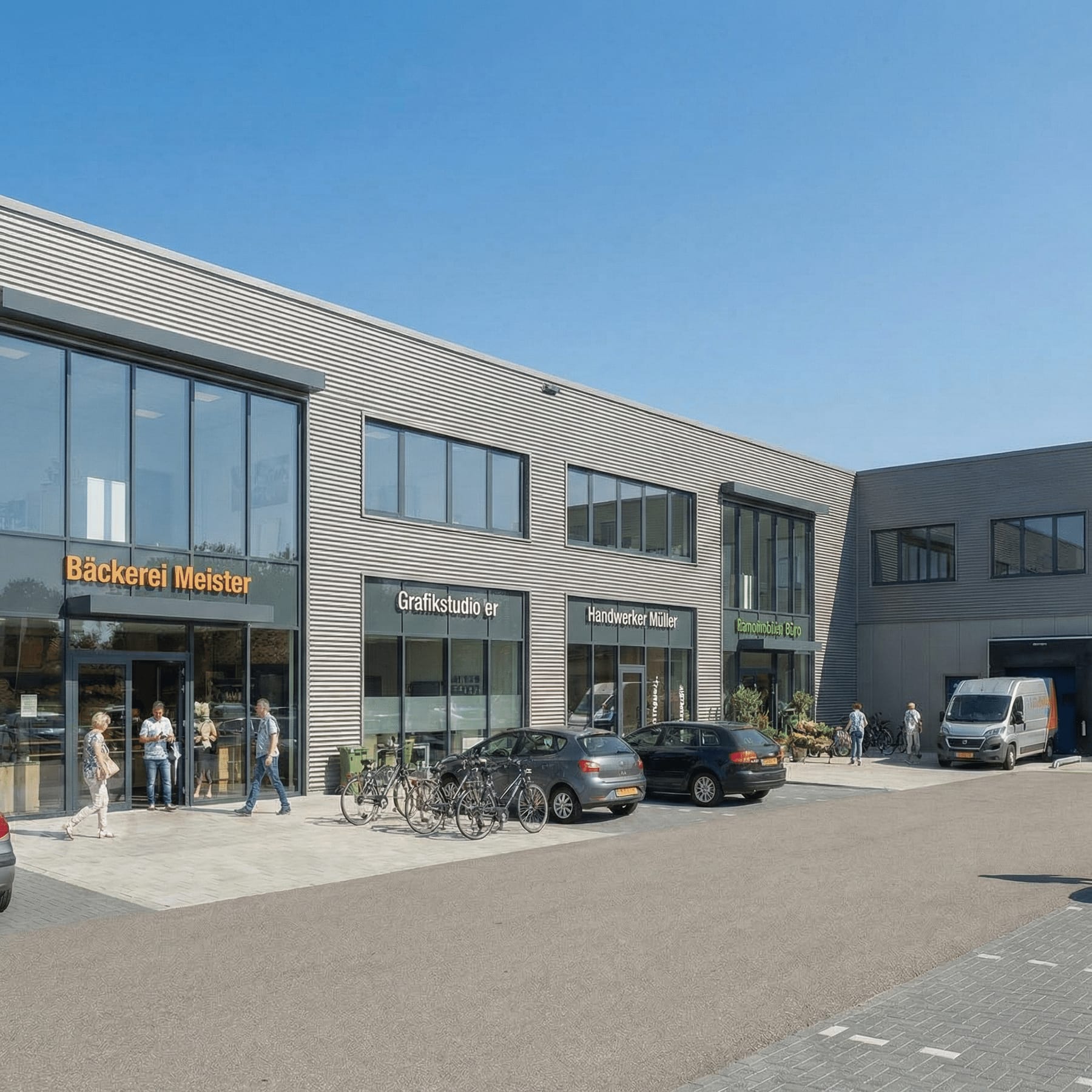 Gewerbeeinheiten von Schmid Immobilien